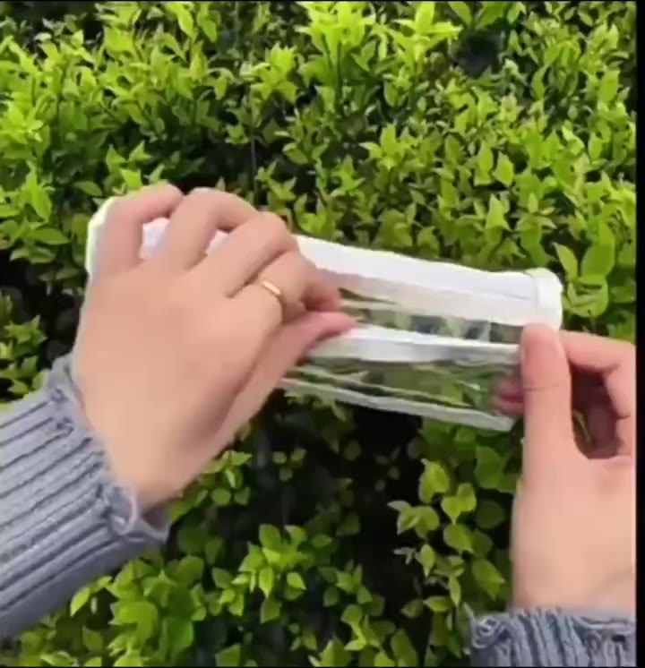 Hộp đựng bút trong suốt 2 ngăn - túi đựng bút học sinh cute - hộp bút cỡ lớn | BigBuy360 - bigbuy360.vn