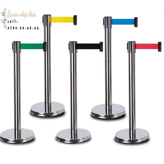 Cột chắn inox 3m