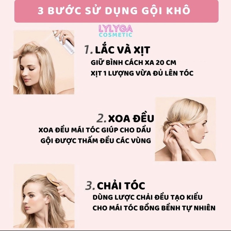 Dầu gội khô Butterfly 150ml