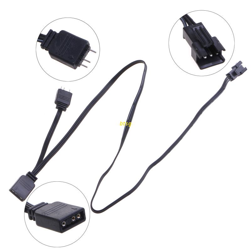 Cáp mở rộng ARGB 5V 3Pin AURA ASUS/MSI cho quạt 5V