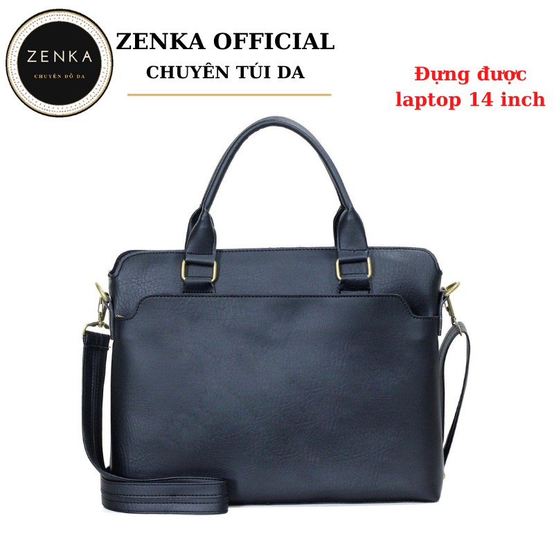 Cặp da công sở, túi đựng laptop Zenka sang trọng và lịch lãm