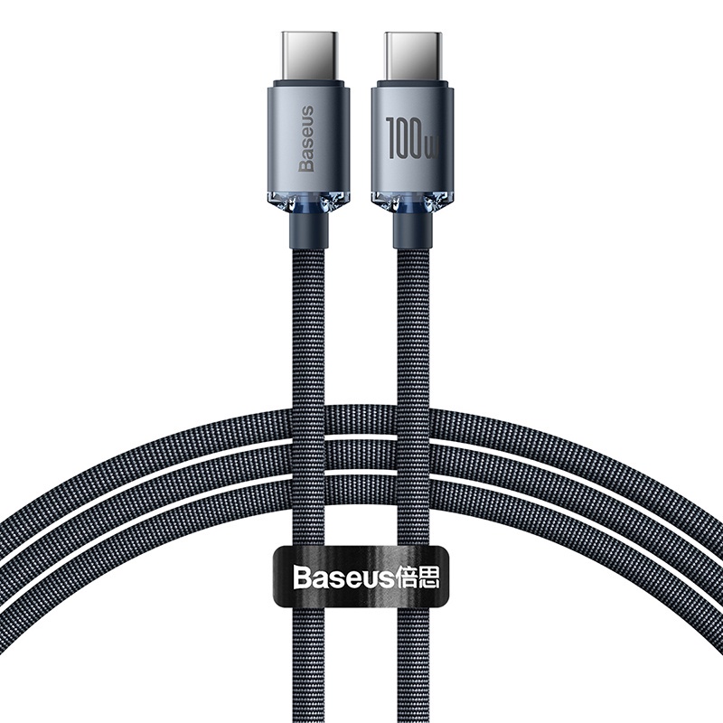Cáp Sạc nhanh BASEUS 100W Nối Cổng USB C Type C 5A cho SS Xiaomi Redmi Pro Máy Tính - Phụ Kiện AZ