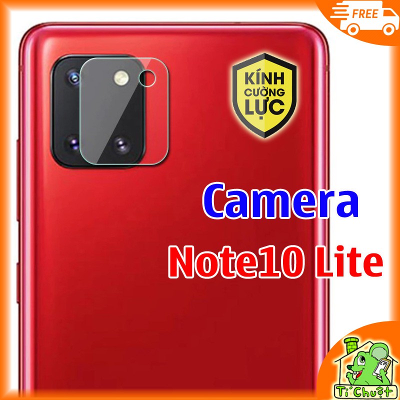 Kính Cường Lực chống trầy Camera Samsung Note 10 Lite