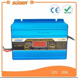 Bộ sạc bình ắc quy tự động 12V - 20A có màn hình LCD . SUOER DC-1220A