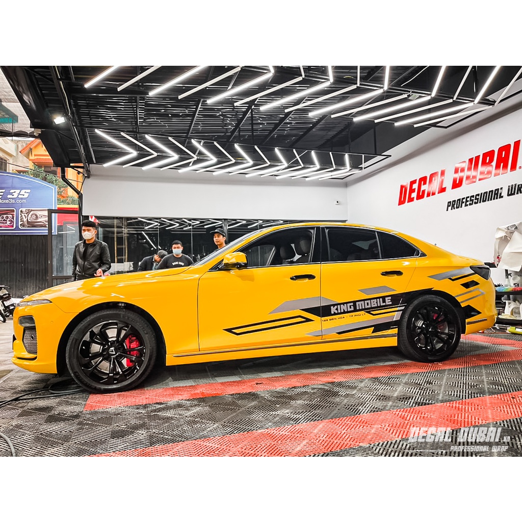 Decal Thể Thao xe Vinfast Lux A