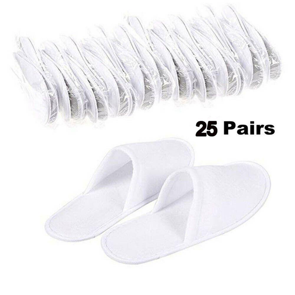 Set 25 Đôi Dép Đi Trong Nhà Tắm / Spa Chống Trượt Dùng Một Lần