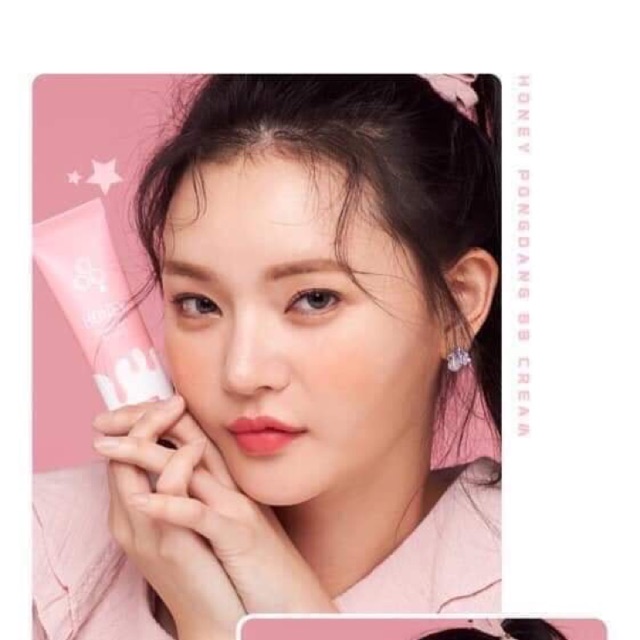 (CAM KẾT AUTH) Kem Nền đa năng HONEY PONGDANG BB CREAM Karadium phiên bản mới (màu hồng)💕💕💕