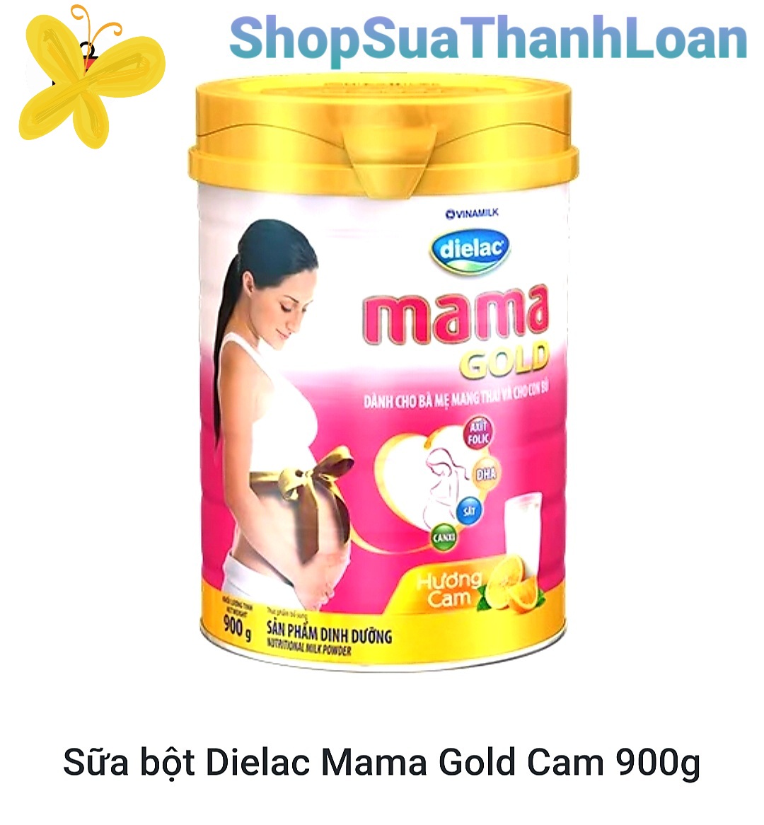 [HSD T8-2022] SỮA BỘT DIELAC MAMA GOLD CAM 900G