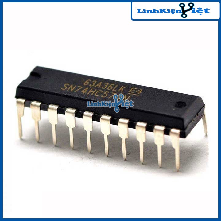 Chíp 74HC574 Octal D-type F/F Edge-Trigg. Tri-State DIP20
