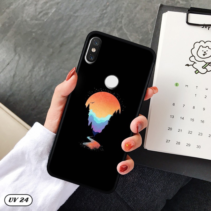 Ốp lưng Xiaomi Mi 8/Mi 8SE -lưng nhám , ngộ nghĩnh