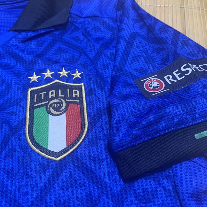 Mẫu Áo Bóng đá Đội tuyển Italia Euro 2022 - Bộ Thể Thao Đội Tuyển Ý Euro 2022 màu xanh thiên thanh -Vải thái chuẩn