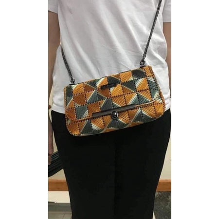 Sợi Ribbon màu loang 200g