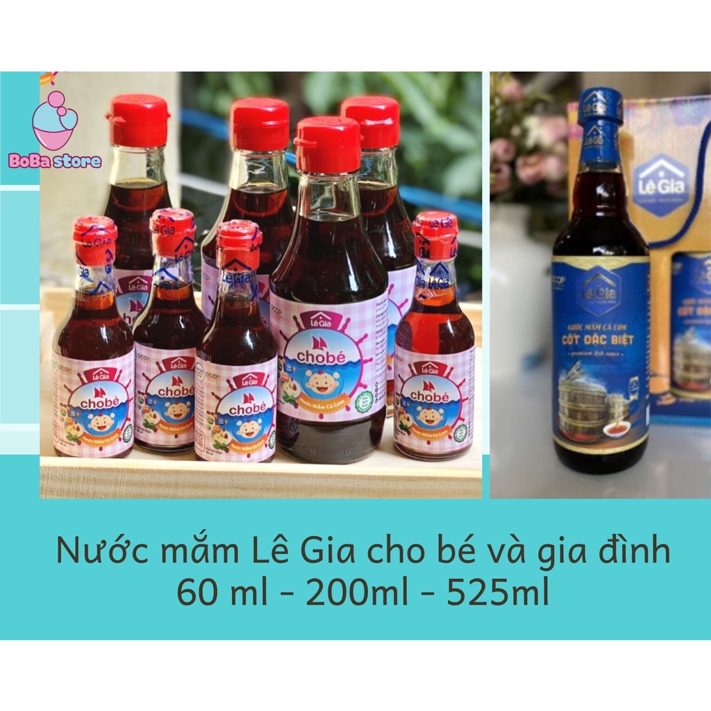 Nước mắm cá cơm cho bé và gia đình - Lê Gia