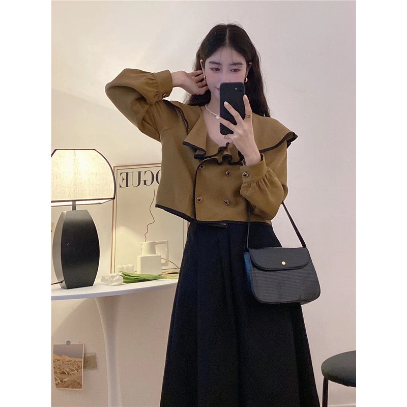 Áo Kiểu Tay Dài Thiết Kế Mới Thời Trang Mùa Thu Dành Cho Nữ