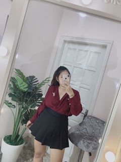 Chân váy xếp ly bigsize