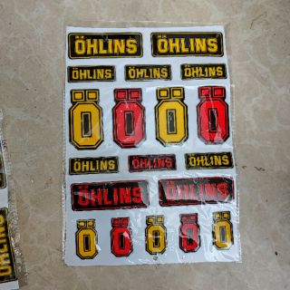 Tem dán trang trí phuộc và giàn áo