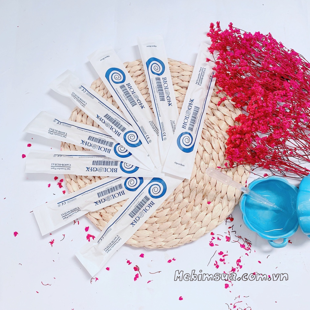 Ống bón sữa hút sữa cho trẻ BIOLOGIX Mỹ 3ml -Dụng cụ uống thuốc cho bé CHÍNH HÃNG