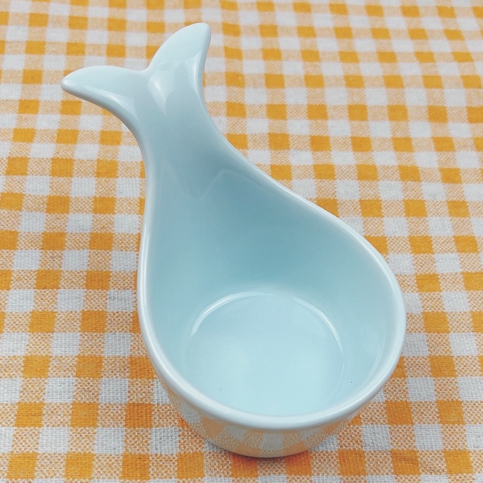 Bát chấm ăn dặm hình đuôi cá dung tích 120ml cute đáng yêu