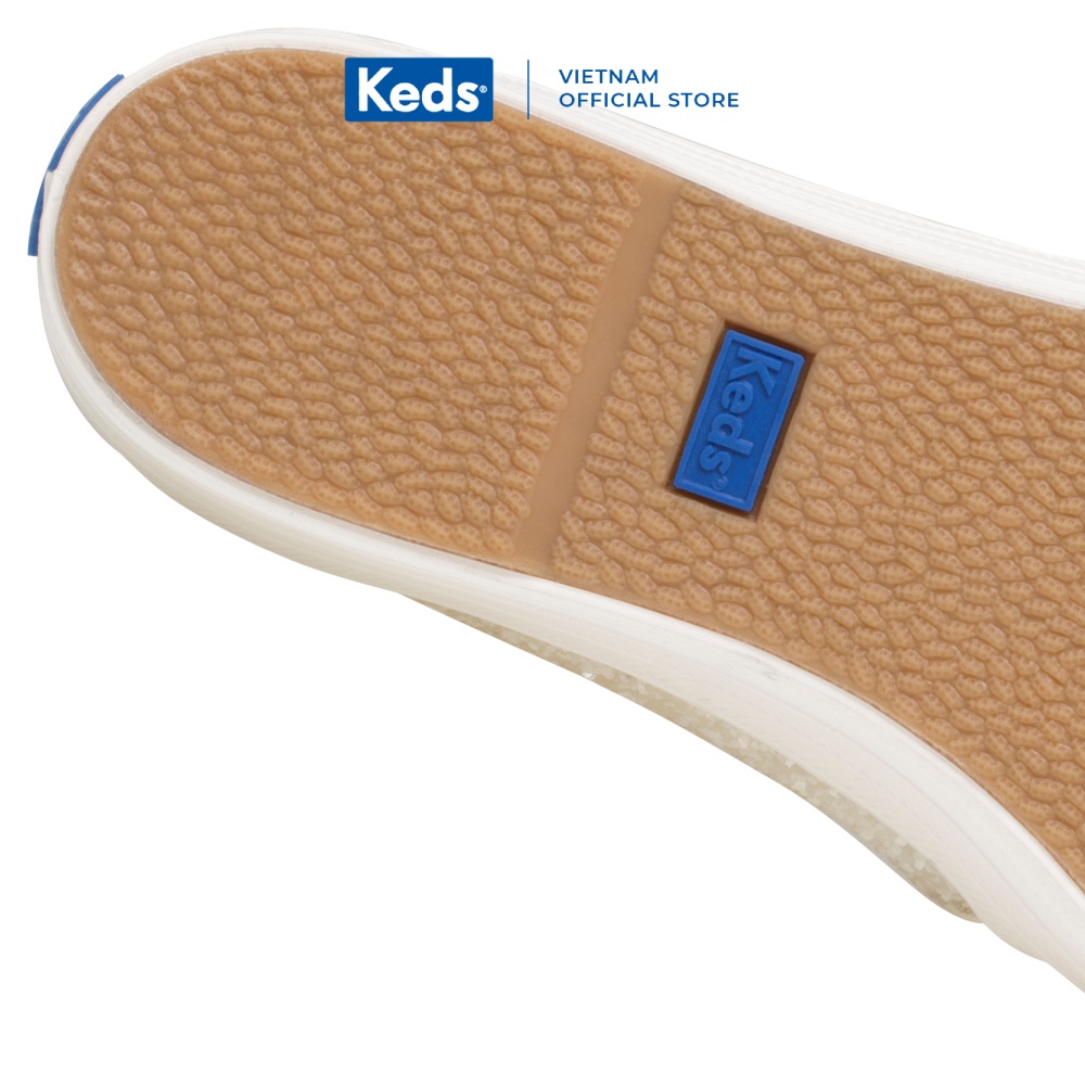 Giày Keds Nữ- Triple Decker Canvas Kate Spade Cream- KD057804