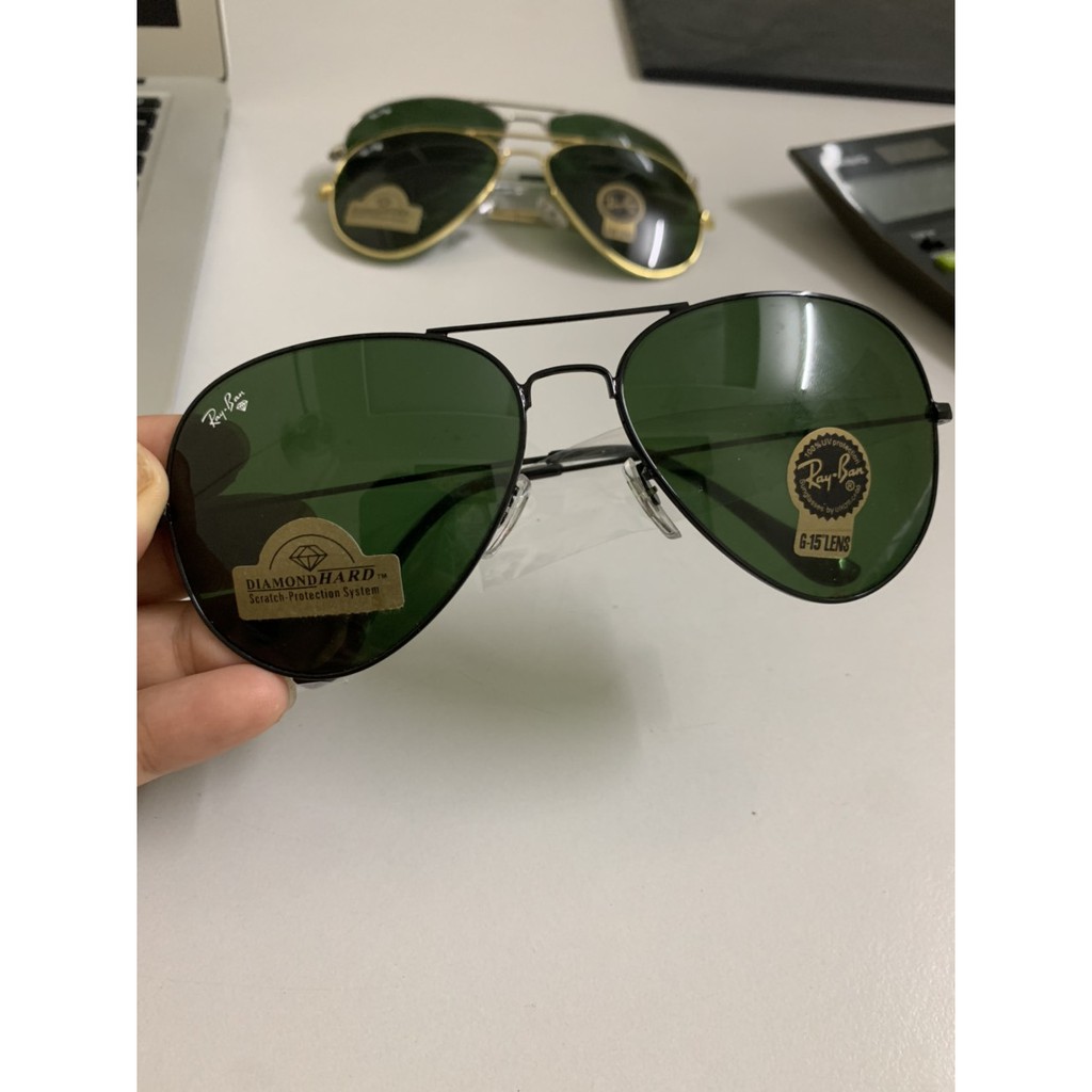 Kính mát nam kim cương cường lực chống lóa cao cấp full box dành cho nam và nữ