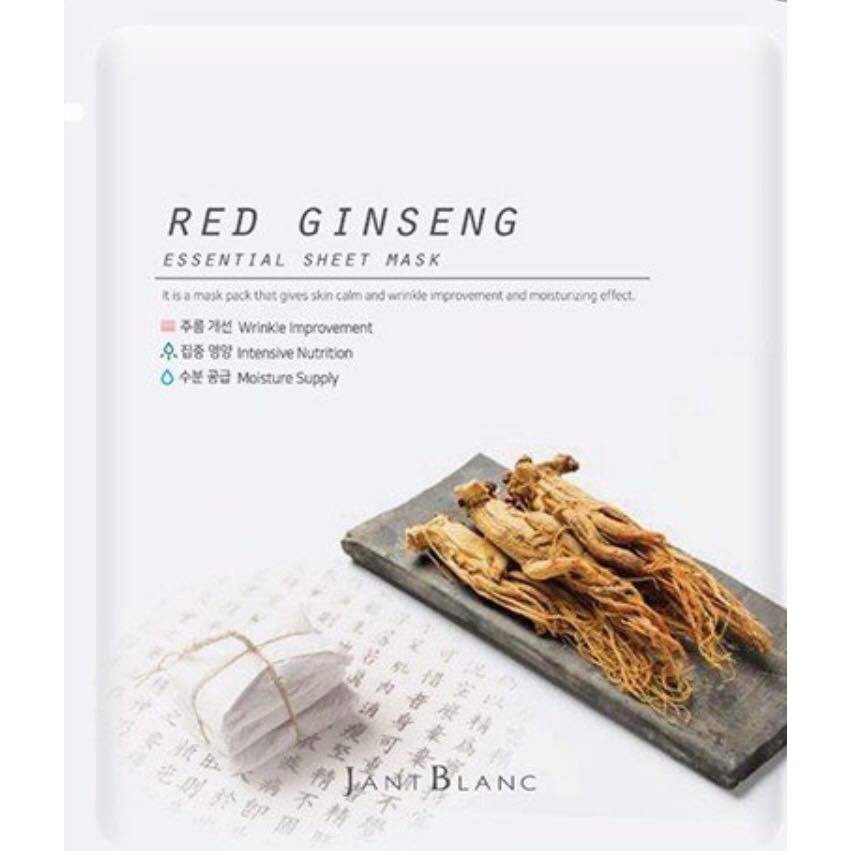Mặt nạ Jant Blanc Hàn Quốc (nha đam, mật ong, chanh, rau má, dưa leo, sâm, ngọc trai)