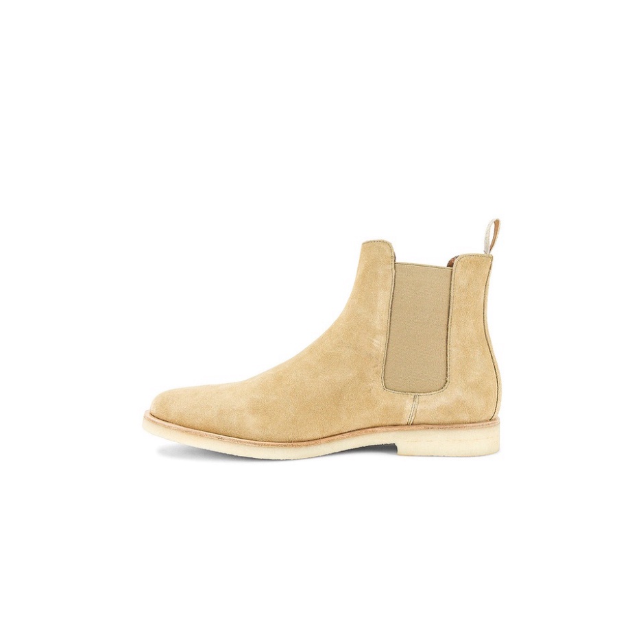 Giày Chelsea boots thời trang nam chất liệu da lộn màu tan 💖Bảo hành 12 tháng💖 | BigBuy360 - bigbuy360.vn