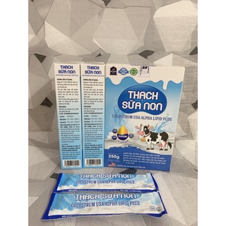 THẠCH SỮA NON COLOSTRUM (Hộp 10 gói x 25gr )