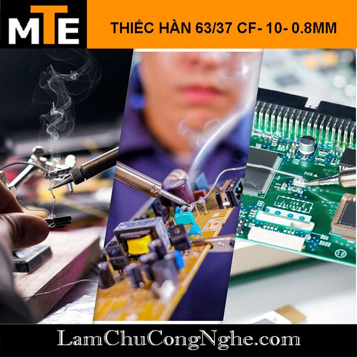 Thiếc hàn 63% CF-10 Dây 0.8mm Flux 2%