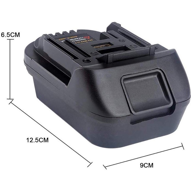 Bộ Chuyển Đổi Pin Usb Cho 20V DEWALT Dc200 Milwaukee M18 Chất Lượng Cao Makita