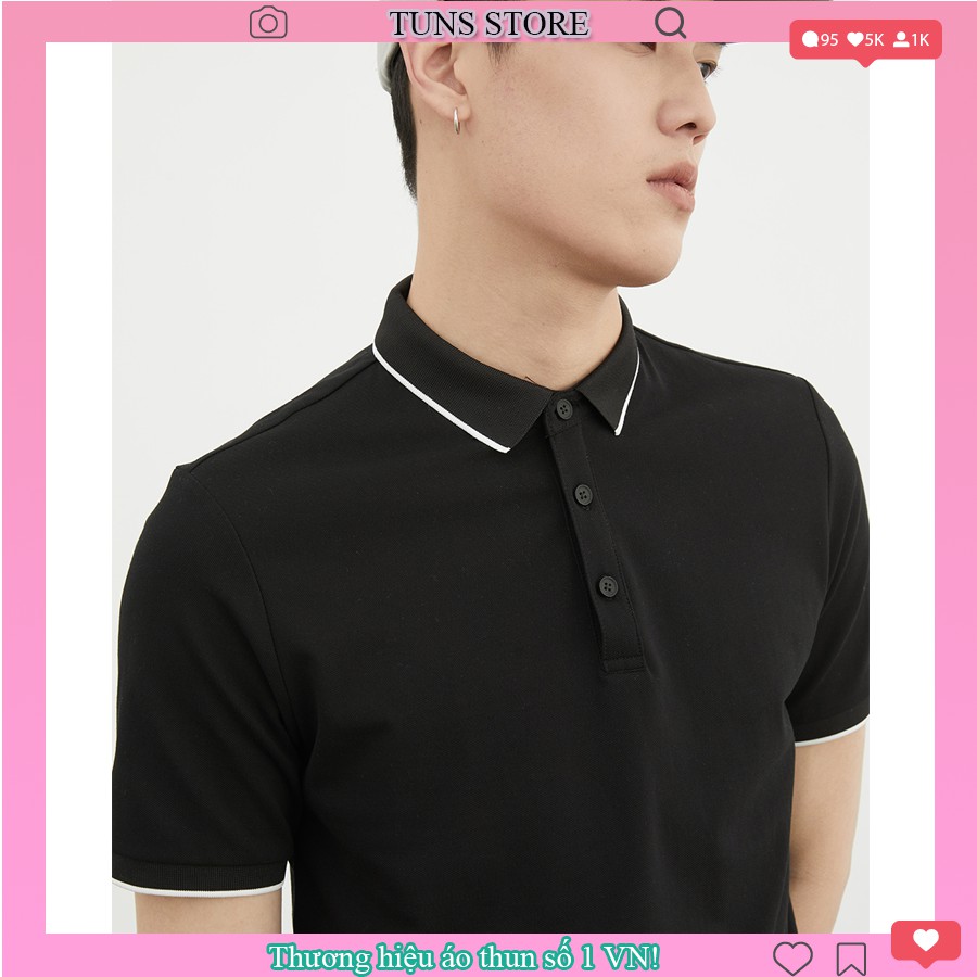 Áo Polo Nam Nữ cổ bẻ vải cá sấu cotton phong cách trẻ trung, chuẩn form, nhiều màu | BigBuy360 - bigbuy360.vn
