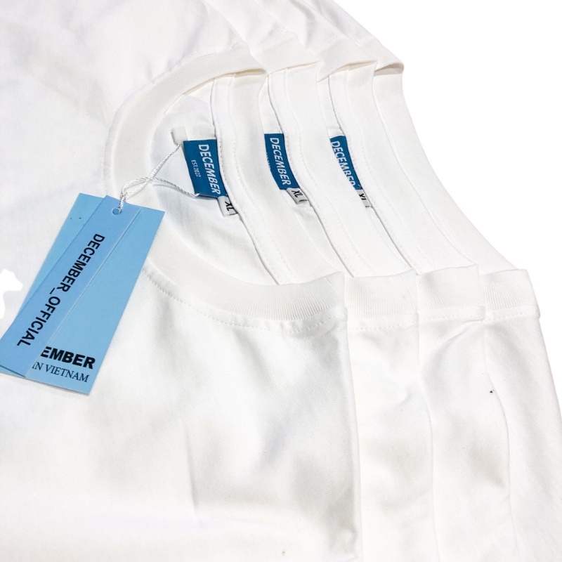 Áo thun nam nữ tay lỡ, áo phông form rộng unisex Localbrand December Black V2