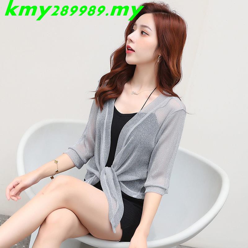 Áo Khoác cardigan Bằng nylon Ren Mỏng Chống Nắng size Lớn MM Cho Nữ | BigBuy360 - bigbuy360.vn