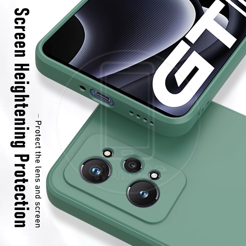 Ốp Điện Thoại Dẻo Bằng Silica Gel Cho Realme GT Neo 2 Neo2 RealmeGTNeo2