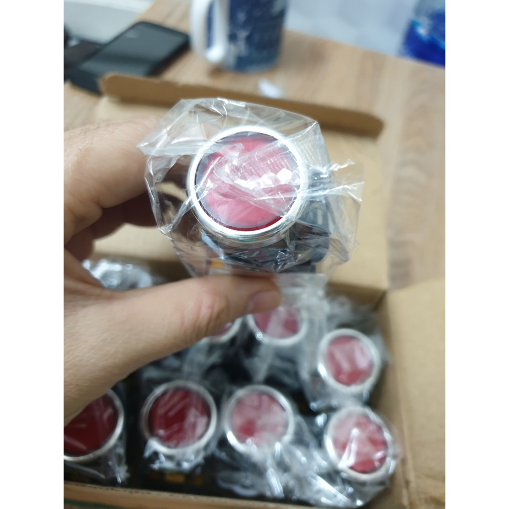 Công tắc nhấn giữ LA38 T11 phi 22 màu xanh màu đỏ nút nhấn tự giữ