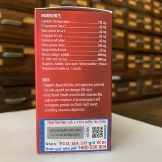 ANGELA GOLD - chai 60 viên