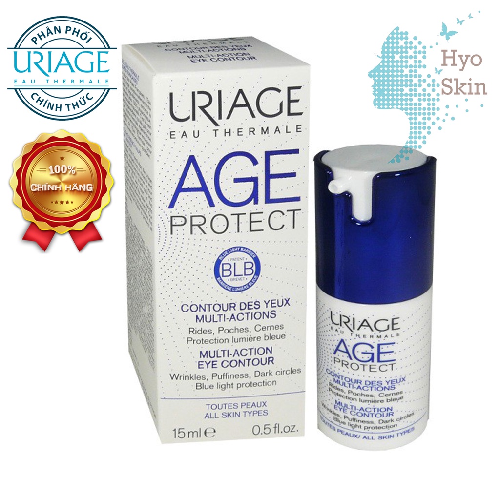 Kem Chăm Sóc Và Ngăn Ngừa Lão Hoá Da Vùng Mắt URIAGE AGE PROTECT CONTOUR DES YEUX MULTI-ACTION 15ml