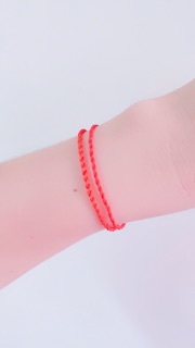 Vòng chỉ đỏ thái may mắn bình an