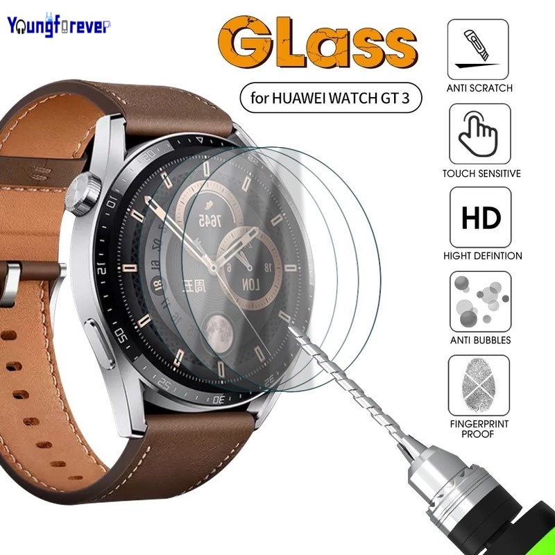 Set 2 miếng dán màn hình đồng hồ thông minh Huawei Watch GT 3 42/46mm