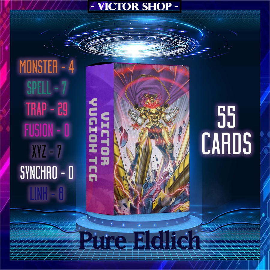 Bộ bài - Pure Eldlich - 55 lá (Không in mặt sau)