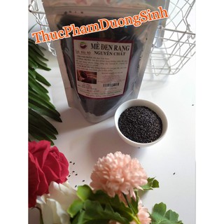 Mè đen rang nguyên hạt ăn liền tốt cho người ăn chay - thực dưỡng ohsawa - lá tía tô 500gram - thucphamduongsinh