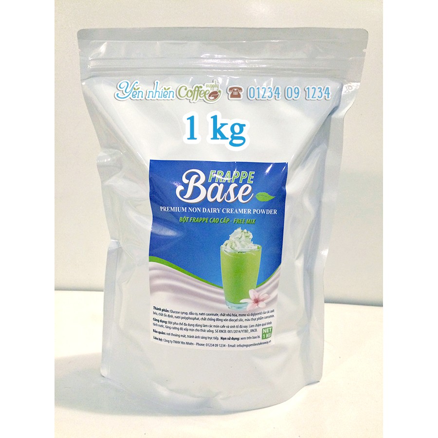Bột Frappe mix cao cấp, bột sữa béo chuyên dụng cho đồ ăn, thức uống