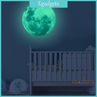 Sticker dán tường dạ quang hình trái đất độc đáo