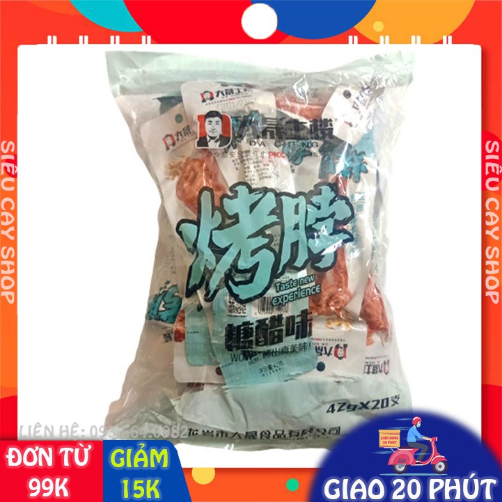 Cổ Vịt Dacheng 42g xanh dương (không cay) | BigBuy360 - bigbuy360.vn