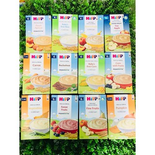 Bột ăn dặm hipp của đức mẫu mới cho bé 4th,6th,8th