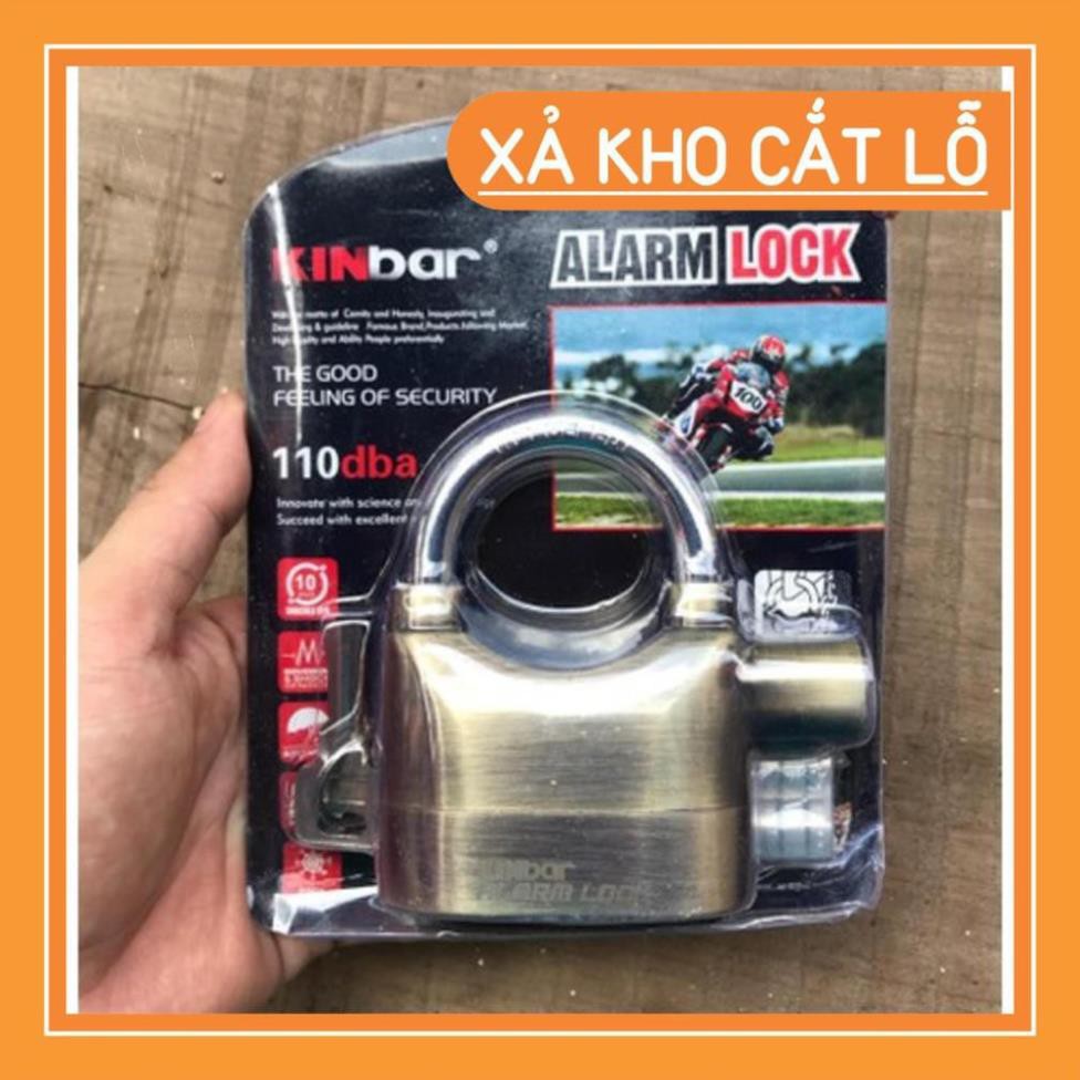 Ổ Khóa Chống Trộm Cướp Xe Máy Alarm Lock Có Còi Báo Động giá si