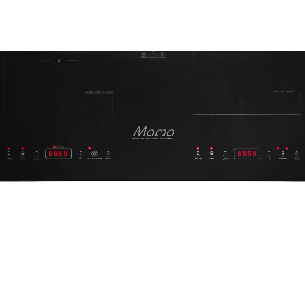 Bếp từ hồng ngoại lắp âm Sunhouse Mama MMB9100VN, Bảo hành chính hãng 3 năm.