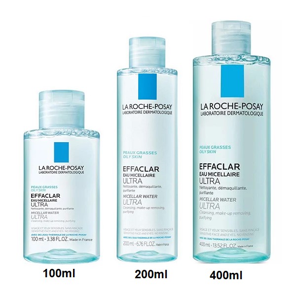 Nước tẩy trang LA ROCHE-POSAY cho da dầu nhạy cảm Micellar Water Ultra For Oily Skin