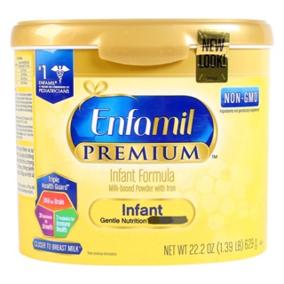 Sữa bột enfamil premium infant formula mỹ 629g