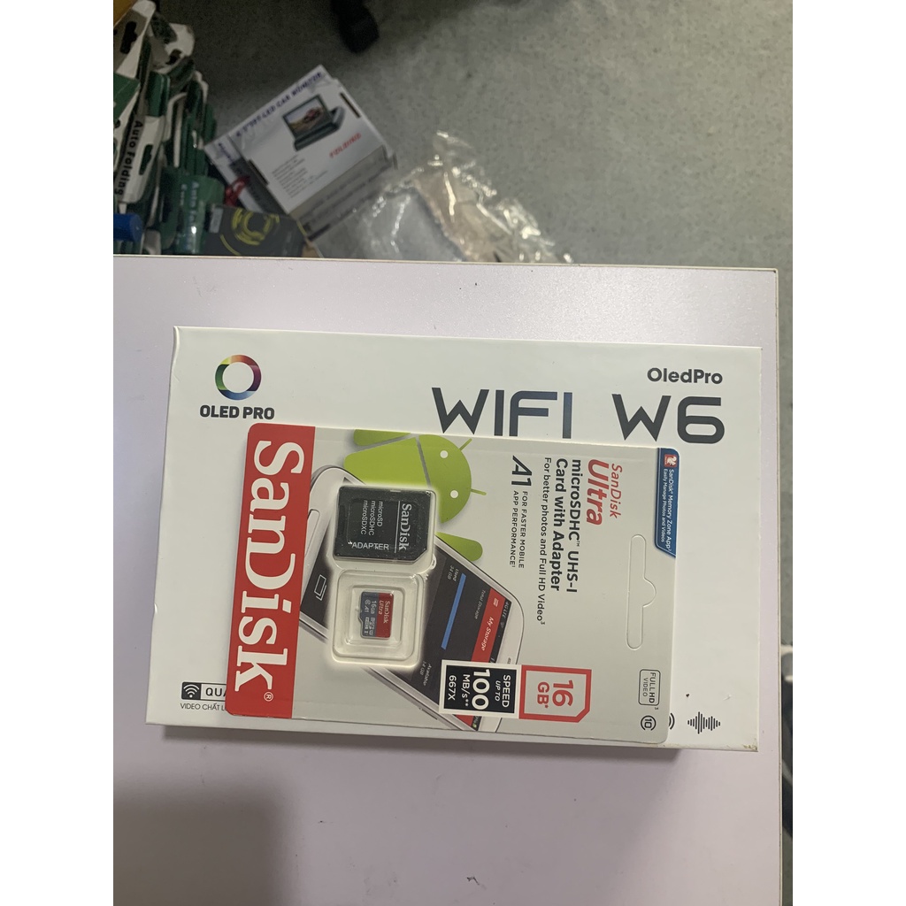 Camera hành trình OledPro wifi W6 -Chính hãng OLED -Hình Ảnh Sắc Nét,Dễ Dàng Sử Dụng