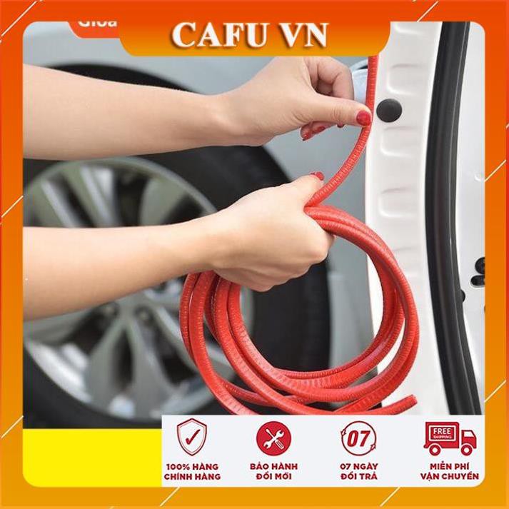 Gioăng cao su nẹp viền cửa chữ U lõi thép chống va đập trầy xước xánh cửa ô tô - CAFU VN